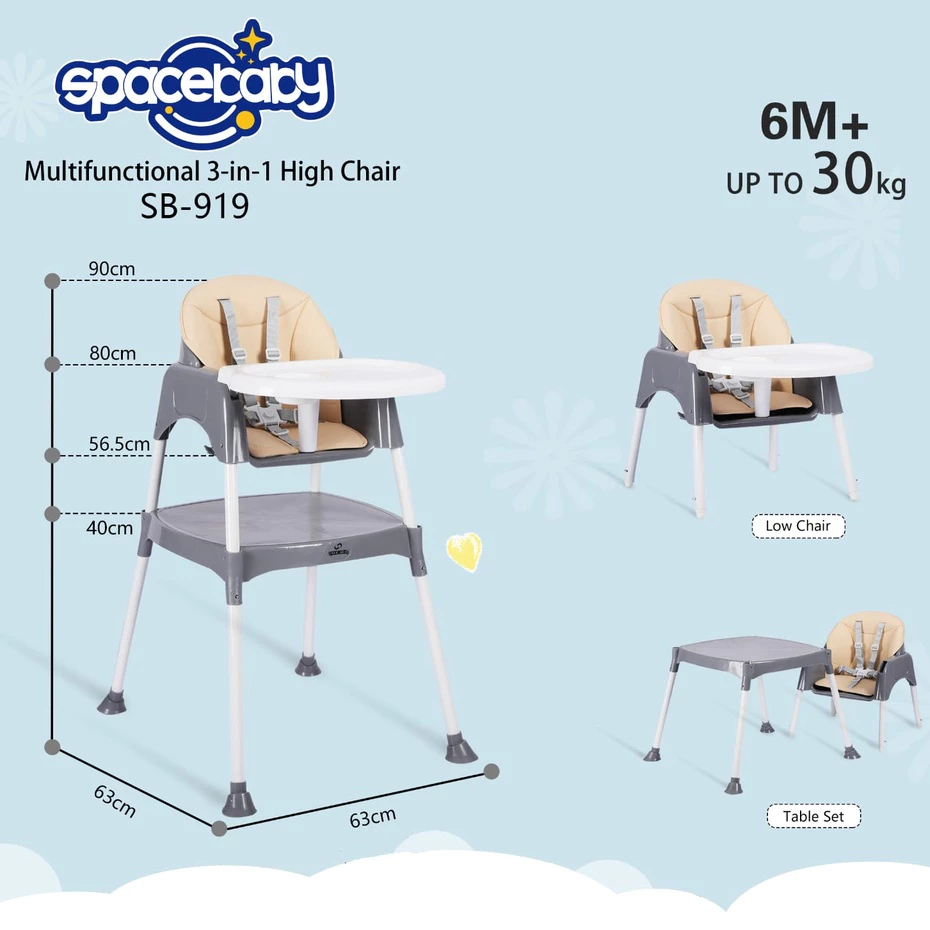 Baby Chair Spacebaby 919 - Gambar 2