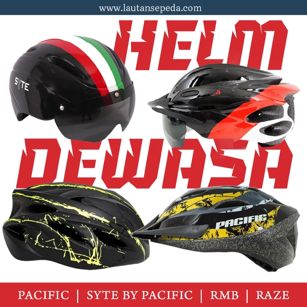 Helm Sepeda Dewasa Element Pasific SYTE RMB WP 01 02 05 F170 J105 R79 J107 F162